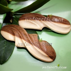 Haarspangen aus Holz Unikate