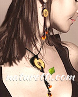 Wood Amber and Fantasy jewelry collection